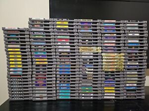 NES Nintendo Games - Take your pick !! Pins Cleaned - FAST Shipping & discounts!