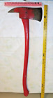 VINTAGE ICGRR ILLINOIS CENTRAL GULF RAILROAD RED FIREMAN'S AXE 32