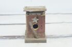 Red Primitive/Rustic Bird House Hand Made Salvaged Antique Barn Wood #S9-22/14