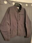 Cinch Jacket Mens 2XL Gray Concealed Carry Pockets Western Basic Lined Zip Up