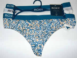 ~3 NWT Women's ROXY Cotton Thong/Panties! Size M Super Cute FS:)~