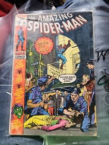 Amazing Spider-Man #96 May 1971 VG Green Goblin