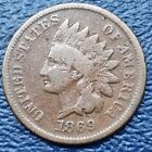 1869 Indian Head Cent 1c Better Grade #71693
