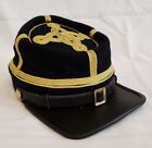 American Civil War Confederate Generals Class A Officers Kepi Visor Hat Cap