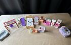 Vintage Fisher Price Loving Family Dollhouse Furniture and Accessories Lot