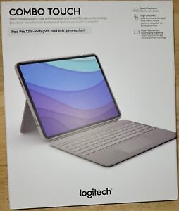 Logitech Combo Touch iPad Pro 12.9-inch 5th, 6th gen - 2021, 2022 Keyboard Case