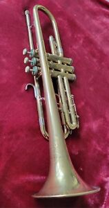Vintage Olds Fullerton # 357245 Trumpet 1960s Original Case Oil Guarantee & Card