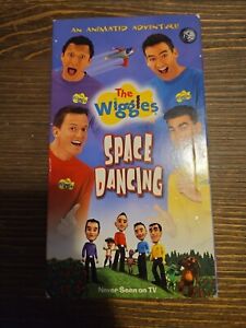 The Wiggles: SPACE DANCING (vhs) Animated. Never On TV. VG. Rare. Jeff, Anthony