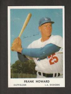 1962 TOPPS BELL BRAND FRANK HOWARD #25 - DODGERS - EX  surface wear (1829)