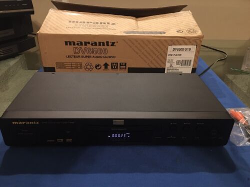 Marantz DV6500 CD/SACD Super Audio CD/DVD Player NO REMOTE TESTED WORKS GREAT