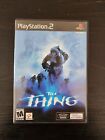The Thing PlayStation 2 PS2 Game With Manual Registration Card CIB Complete Wow