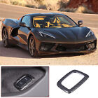 Real Carbon Fiber Trunk switch button cover trim for Chevrolet Corvette C8 20-23 (For: 2021 Chevrolet Corvette)