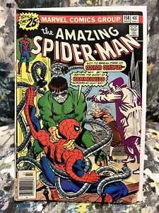 Amazing Spider-Man #158 Comic Book 1976 VF Len Wein Ross Andru Marvel