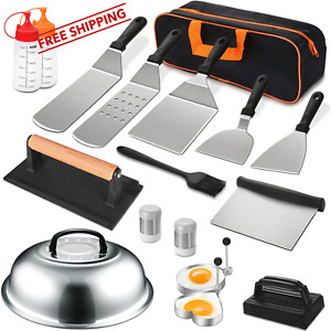 Flat Top Grill Griddle Accessories Kit for Blackstone Camp Chef Outdoor BBQ 18pc