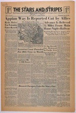Stars and Stripes Jan 26 1944 - Appian Way, Lowell Bennett Escapes, Anzio