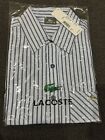 Lacoste Short Sleeve Button Down Men’s Dress Shirt With Pocket Size 42 NWT!