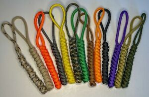 550 Paracord Keychain ID Lanyard   USA Seller Many Colors
