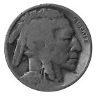 1918 -S Buffalo Nickel 5c Cent Almost Good AG Condition