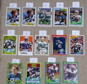 Steve Largent Signed Auto Cards - All Inscribed, $8.95 each (Pick Your Card)