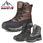 NORTIV8 Men's Snow Boots Waterproof Construction Winter Insulated Warm Boots