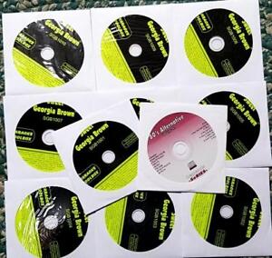 11 CDG KARAOKE DISCS TOOLBOX LEGENDS OLDIES POP ROCK CD+G MUSIC SONGS SET LOT