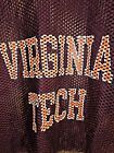 Vintage Virginia Tech Champion Practice Jersey Medium Mens Burgundy Jersey