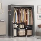 Portable Closet Wardrobe Clothes Rack Dustproof Cover Storage Organizer Holder
