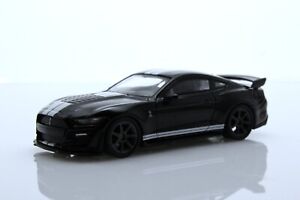 2021 Ford Shelby GT500 Mustang Sports Muscle Car 1:64 Scale Diecast Model Black