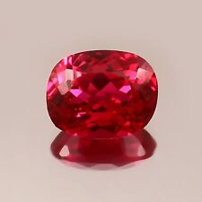 Wonderfull Natural Mozambique Blood Red Ruby Loose Cushion Gemstone Cut 9x7 MM