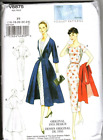 Vogue V8875 Misses 16 to 24 Circa 1955 Fitted Dress and Coat UNCUT Pattern