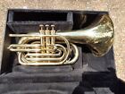 QUALITY! BLESSING M-300 U.S.A. MARCHING BARITONE HORN + CASE