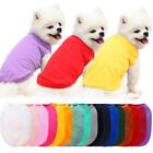 100% Cotton Dog Shirt for Pet Clothes Puppy T-Shirts Cat Tee Breathable Strechy