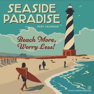 Seaside Paradise 2024 Mini Calendar