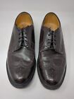 Florsheim Imperial Kenmoor Men Burgundy Leather Wingtip Shoes Size 10 3E EEE VTG