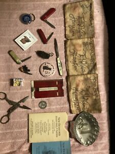 junk drawer lot scissors knives new bedford collectibles