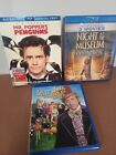New Listing5 Blu-ray LOT: Night at the Museum Trilogy Mr. Poppers Penguins Willy Wonka 1971