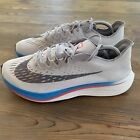 Nike Zoom Vaporfly 4% Size 11.5 Ice Blue/Blue Fox Running Shoes 880847-004
