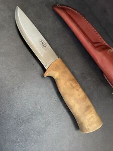 Helle fixed blade knife with sheath