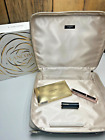LANCOME BEAUTY 2023 HOLIDAY SKINCARE MAKEUP GIFT GOLD VANITY CASE 5 PIECE SET