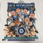 Seattle Mariners Caricature Player Baseball Unisex T-shirt For Men Women S-3XL