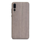 Back Battery Cover For OnePlus LG MeiZu Wood Grain Soft Screen Protector Film