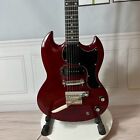 Factory Wine Red SG Electric Guitar P90 Pickup Mahogany Neck&Body