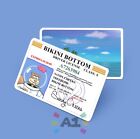 SpongeBob Sandy Cheeks Driver License Printed PVC Custom Card Fun Gag Gift