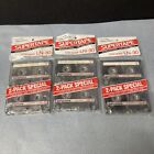 6 Realistic Supertape Low Noise LN-30 Cassette Tapes Radio Shack 44-901 Blank