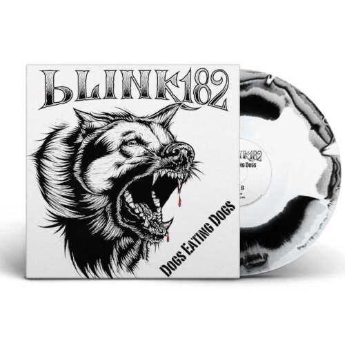 New and Sealed Dogs Eating Dogs Blink-182 Black In White 10