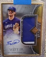 New ListingBobby Witt Jr. Patch Auto 2023 Topps Transcendent Game-Used Patch Auto /15