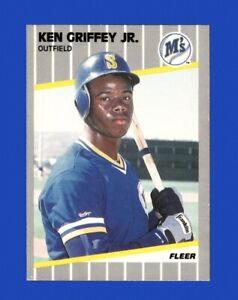 1989 Fleer Set-Break #548 Ken Griffey Jr. RC NR-MINT *GMCARDS*