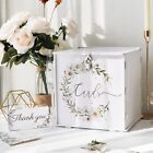New ListingWhite Wedding Card Box with Lock PVC Money Envelope Card Box