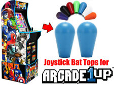 Arcade1up Marvel vs Capcom - Joystick Bat Tops UPGRADE! (2pcs Blue)
