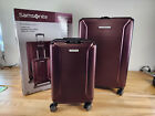 New Listing2 PIECE Samsonite Element XLT Hardside Red Luggage Set Carryon Checked Spinner